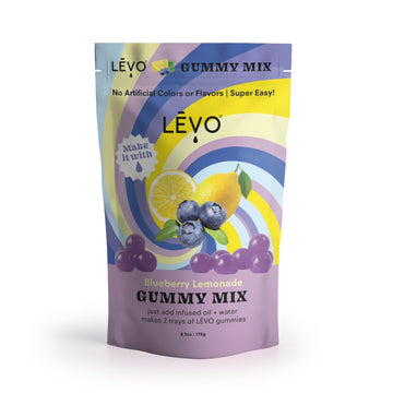LEVO Gummy Mix - Blueberry Lemonade - Makes 64 Gummies - 6.3 Ounce Pack