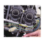 Fagegfa 100Pcs 16-14 Awg Blue Heat Shrink Butt Connectors Waterproof Insulated Crimp Butt Splice Electrical Connectors