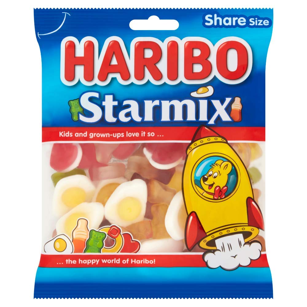 Haribo Starmix Sweets Bag 160G, (Pack Of 1)