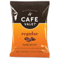 Caf   Valet Regular Dark Roast Single Serve Coffee Packets - 84 Count - For Use with Caf   Valet Single Serve Cofee Makers - Dis