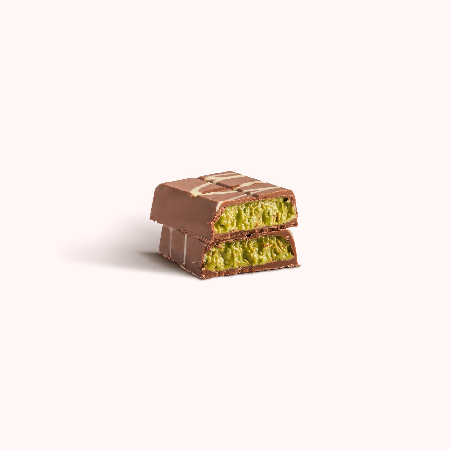 Luxury Dubai Chocolate Bar - Belgian Chocolate Filled with Pistachio Cream  Whole Pistachios & Roasted Kadayif - Gourmet Handmade Sweets (95 Gram/3.35 oz)