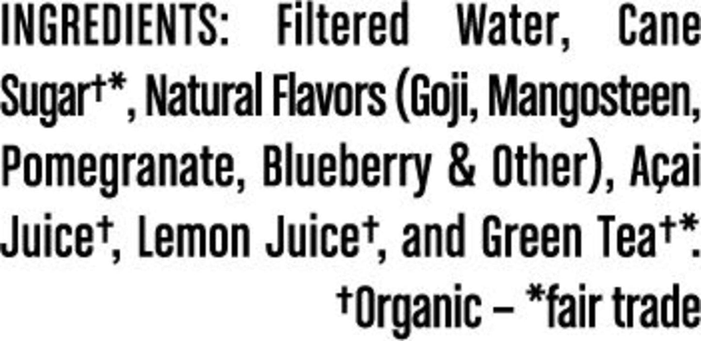Steaz Organic Lightly Sweetened Iced Green Tea, Super Fruit, 16 Fl Oz (Pack Of 12)