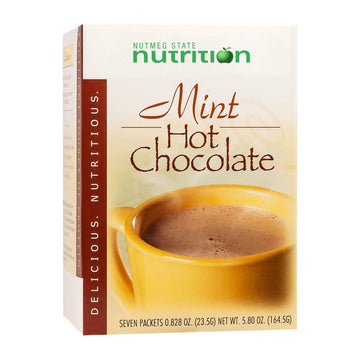 Nutmeg State Nutrition Healthywise - High Protein Hot Cocoa - Instant Low Carb, Low Calorie Hot Chocolate Mix With 15G Protein,