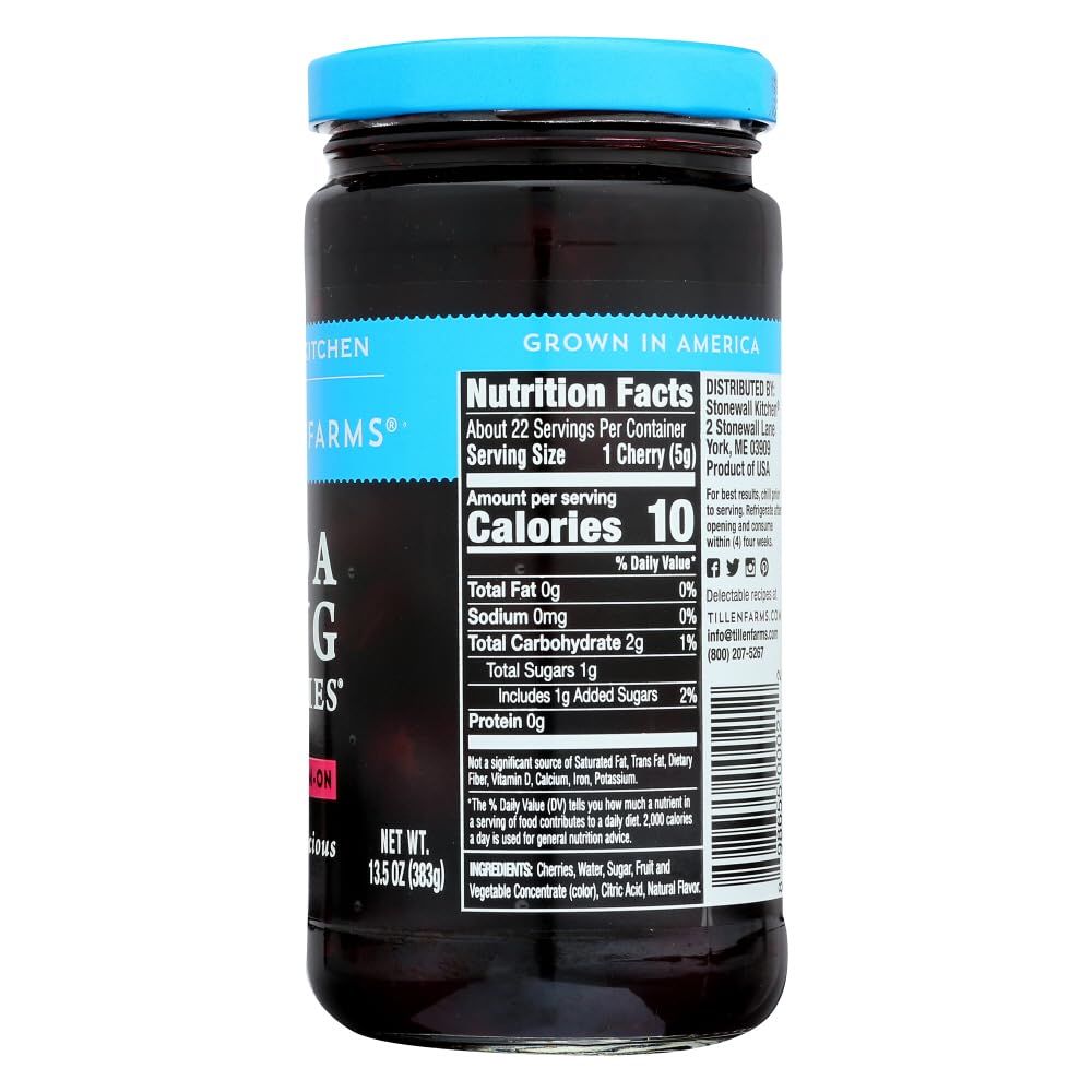 Tillen Farms Cherry Bada Bing Cherries, 13.5 Ounce (Pack of 3)