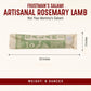 Foustman'S Salami Rosemary Lamb Artisanal, Nitrate-Free, Naturally Cured, Gluten-Free, Dairy-Free, No Pork, Pack Of 6, 8 Oz Each