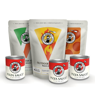 Urban Slicer Pizza Worx Variety Kit - 3 Crusts & 3 Sauces - Perfect for Homemade Pizza