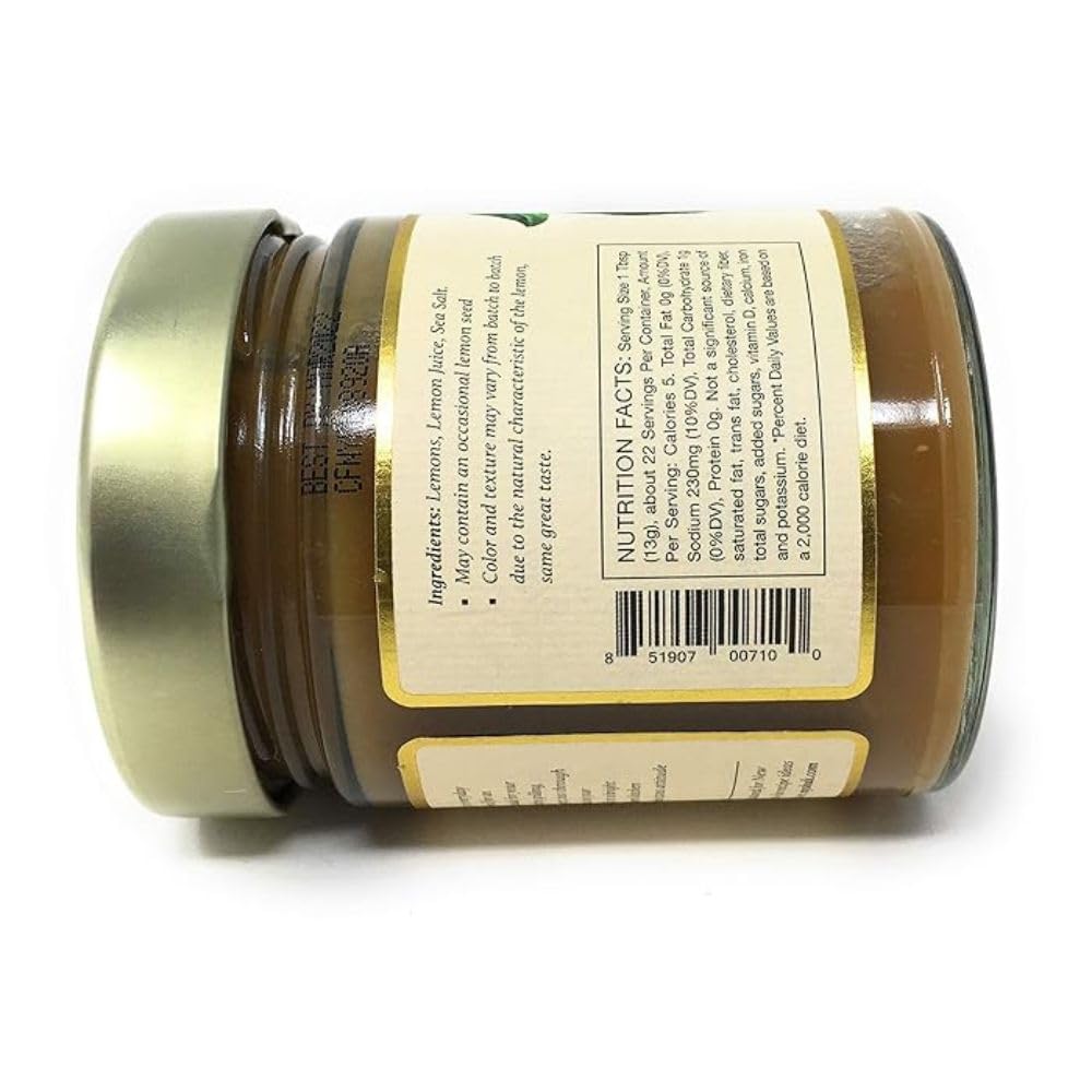 New York Shuk Preserved Lemon Paste - 10.5 Ounce (Pack of 1)
