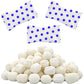 Fruidles Buttermints Mint Candies, Fat-Free, Kosher Certified, Individually Wrapped, 110 Pieces, Royal Blue Dots