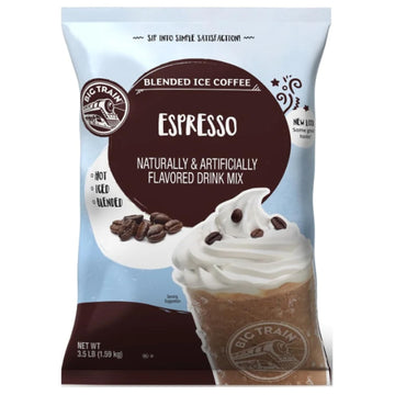 Big Train Espresso Blended Ice Coffee Beverage Mix, 3.5 Pound (Pack Of 1)