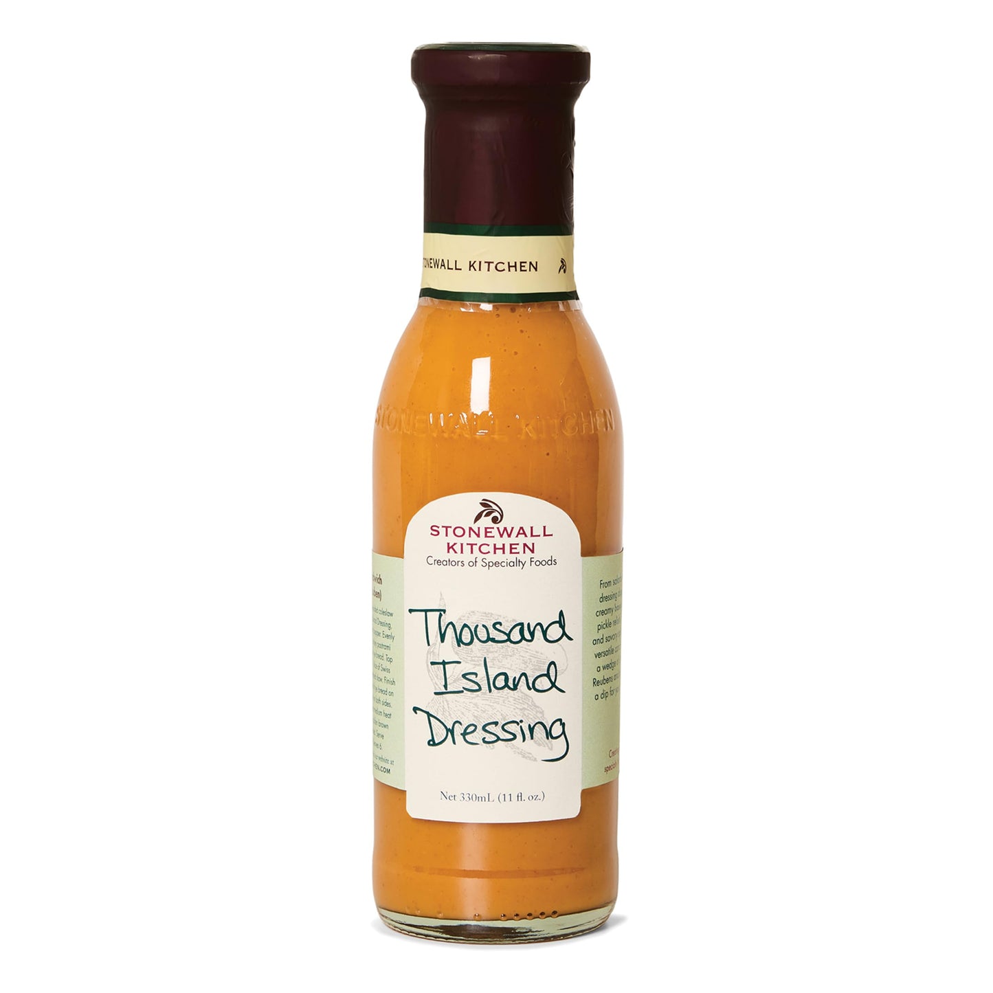 Stonewall Kitchen  Thousand Island Dressing  Made in the USA  11 oz. Bottle