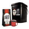 Franklins Finest Survival Coffee 720-Servings by Patriot Pantry