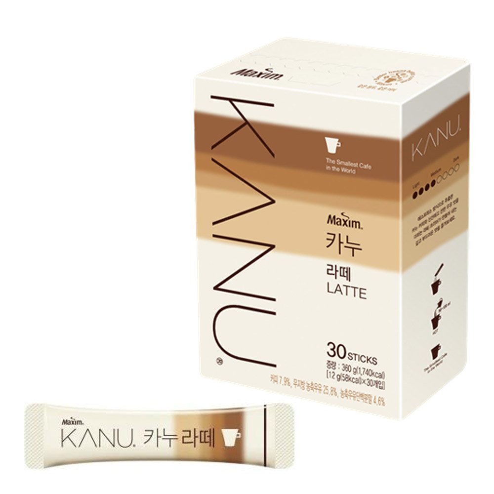 [Kanu]Kanu Latte Coffee 30T1Box/Made In Korea/ Koreadrama Goblin - Gong Yoo