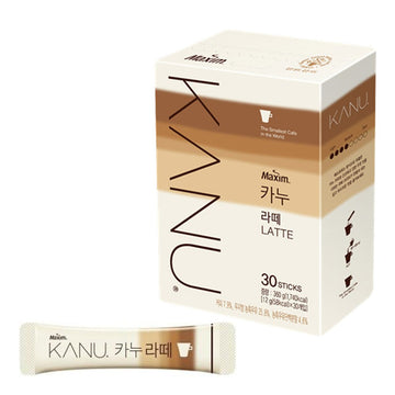 [Kanu]Kanu Latte Coffee 30T1Box/Made In Korea/ Koreadrama Goblin - Gong Yoo