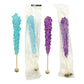 Boones Mill Unicorn Party Rock Crystal Candy Sticks, 36 Count Assorted Flavors - Blueberry, G , Cotton Candy