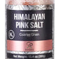 Soeos Salt Grinder Set  Himalayan Pink Salt  Coarse Grain  Salt for Grinder Refill  13.4 Oz (380g)  Refillable Plastic Bottle  Rock Salt  Kosher Salt Set (Pack of 1)