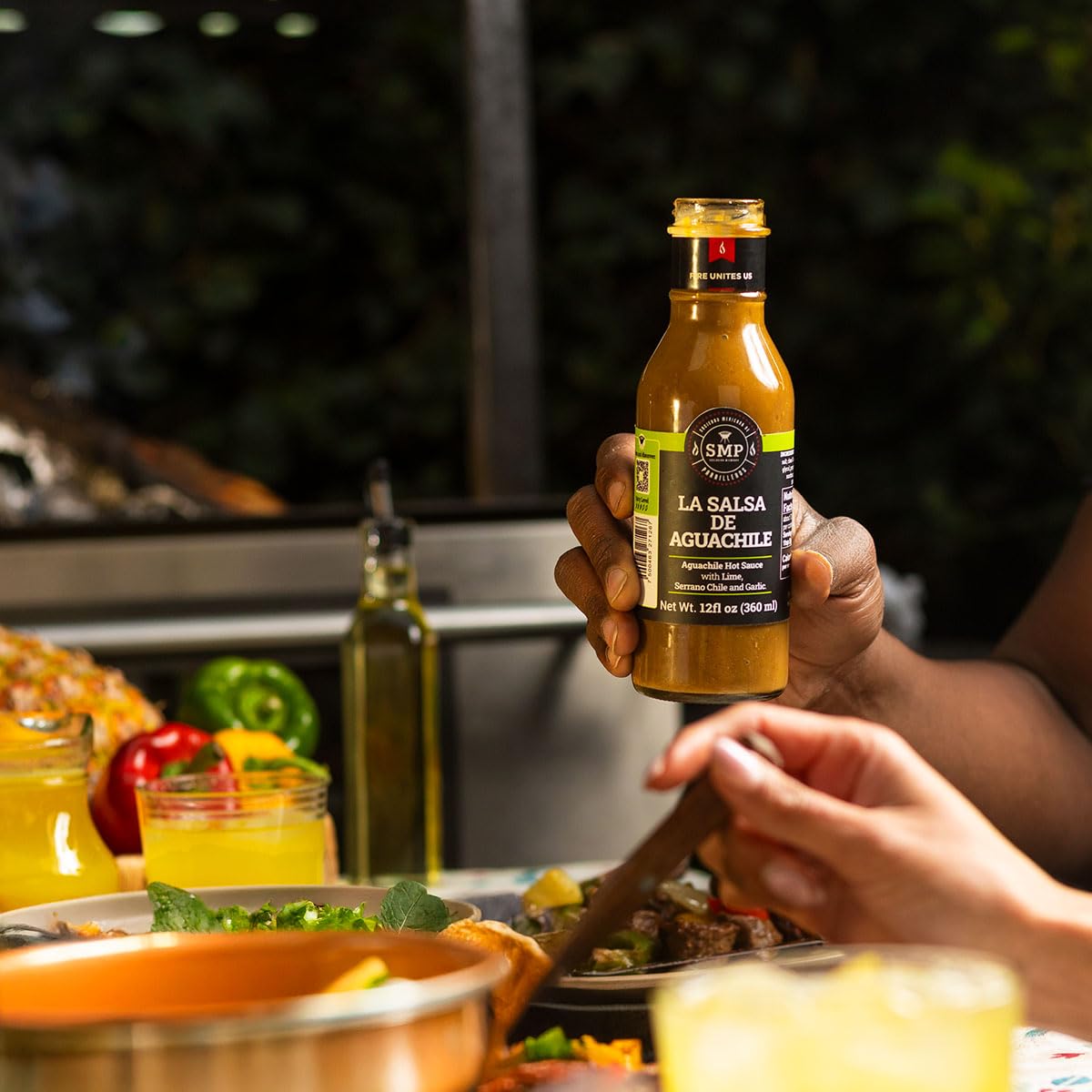 Sociedad Mexicana de Parrilleros SMP Aguachile Sauce – Creamy & Tangy Seafood Sauce – 12 oz