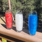Sip & Shimmer Edible Glitter for Drinks – Food-Grade Cocktail Glitter – Fourth of July Red & Blue