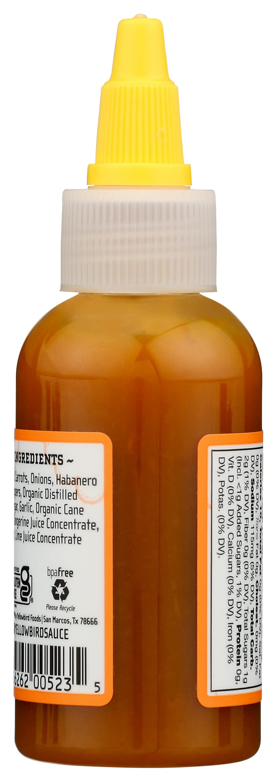 Yellowbird Sauce Habanero Condiment 2.2 Oz