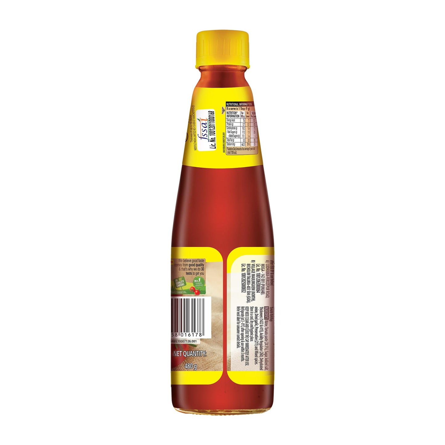 Maggi Rich Tomato Ketchup, 485 Grams(Weight May Vary)