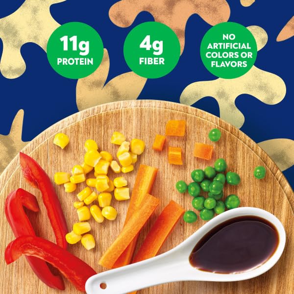 BEN S ORIGINAL Street Food Fried Rice with Vegetables, Prepared Entr  e, Microwavable Heat-&-Eat Bowl in 90 Seconds, 9 oz (Pack