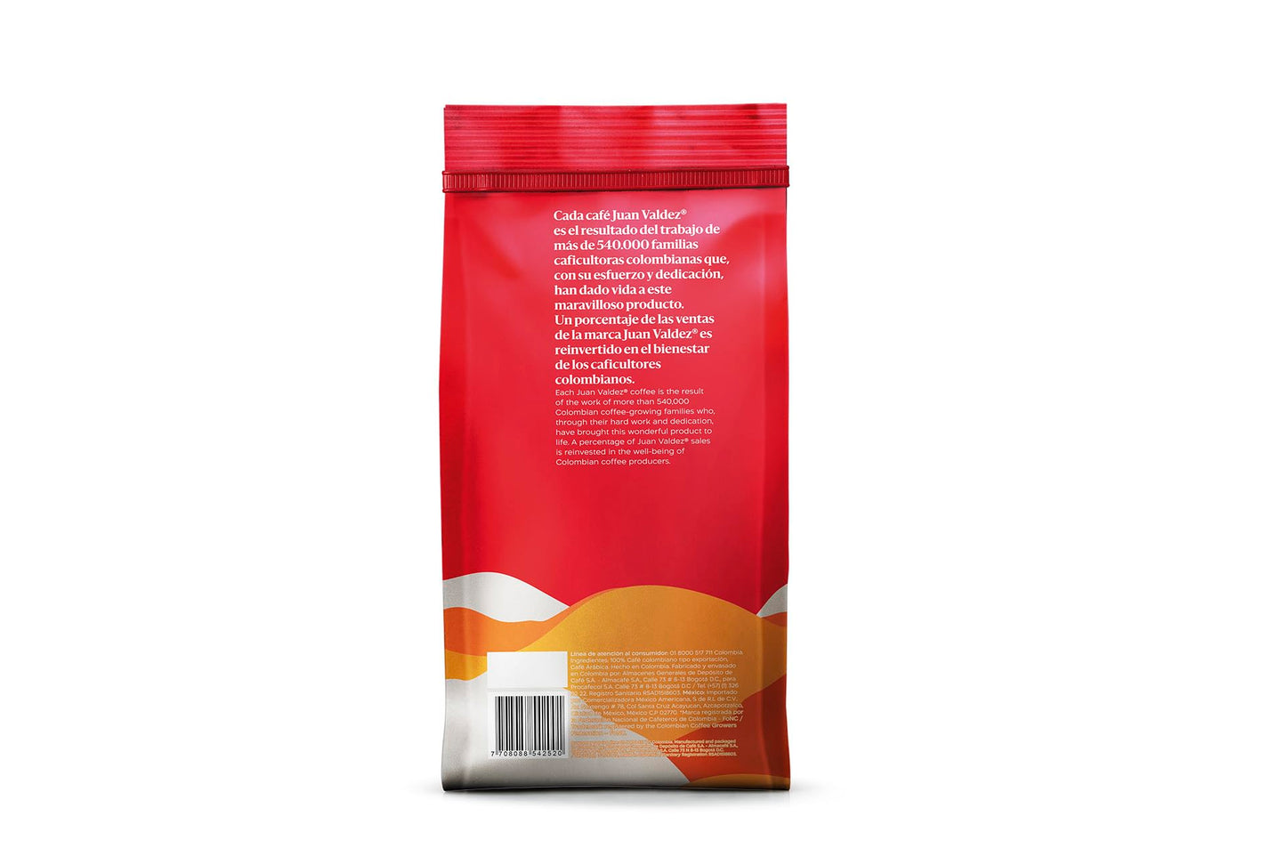 Juan Valdez Whole Bean Coffee - Balanced Roast, Premium Colombian, Pack of 2, 16 OZ