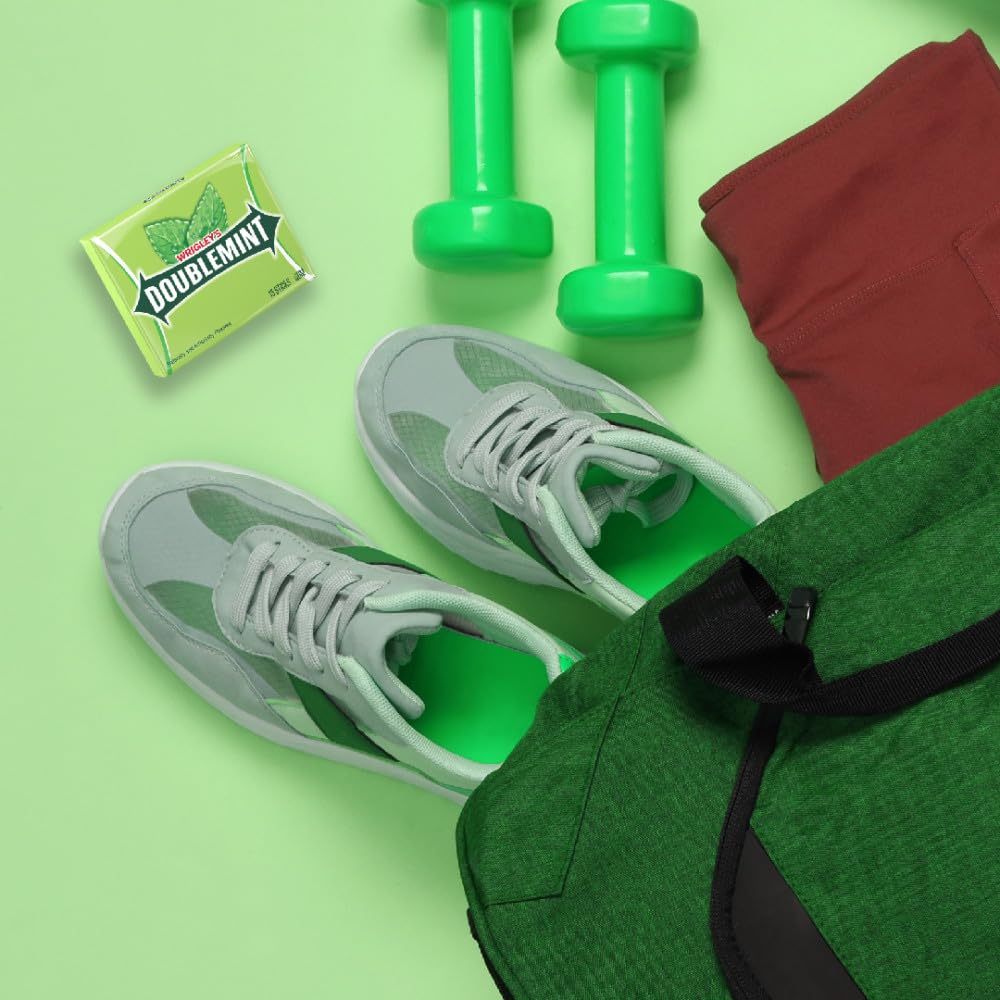 Doublemint Wrigley'S Doublemint Mint Gum Chewing Gum Bulk Pack, 15 Stick (Pack Of 10)