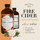 Hanys Harvest Fire Cider Tonic, Unsweetened, 32 Fl Oz, All Natural, Gluten-Free, Recyclable Bottle