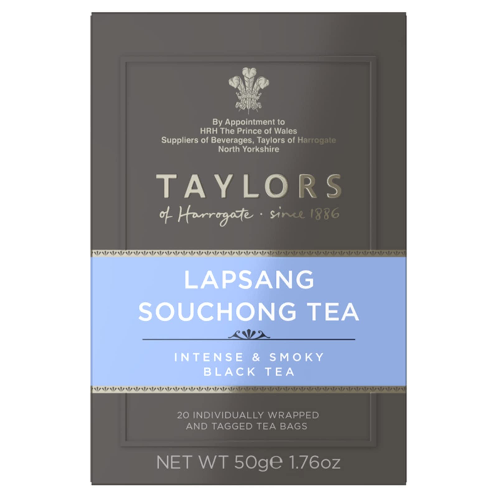 Taylors Of Harrogate Lapsang Souchong  20 Teabags (Pack Of 6)