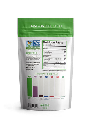 Ujido Ceremonial Matcha Green Tea Powder - 2 oz, Premium Quality Japanese Blend for Authentic Tea Experience