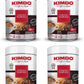 Kimbo Espresso Napoli Ground Coffee | Dark Roast | 10/13 Intensity | Intense Aroma & Long Lasting Flavor | 8.8 Oz Cans - Pack Of 4