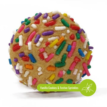 My Dad'S Cookies Gluten Free Rainbow Sprinkles Cookies - Vanilla Butter Shortbread Treat For Kids And Adults Dairy-Free, Kosher,