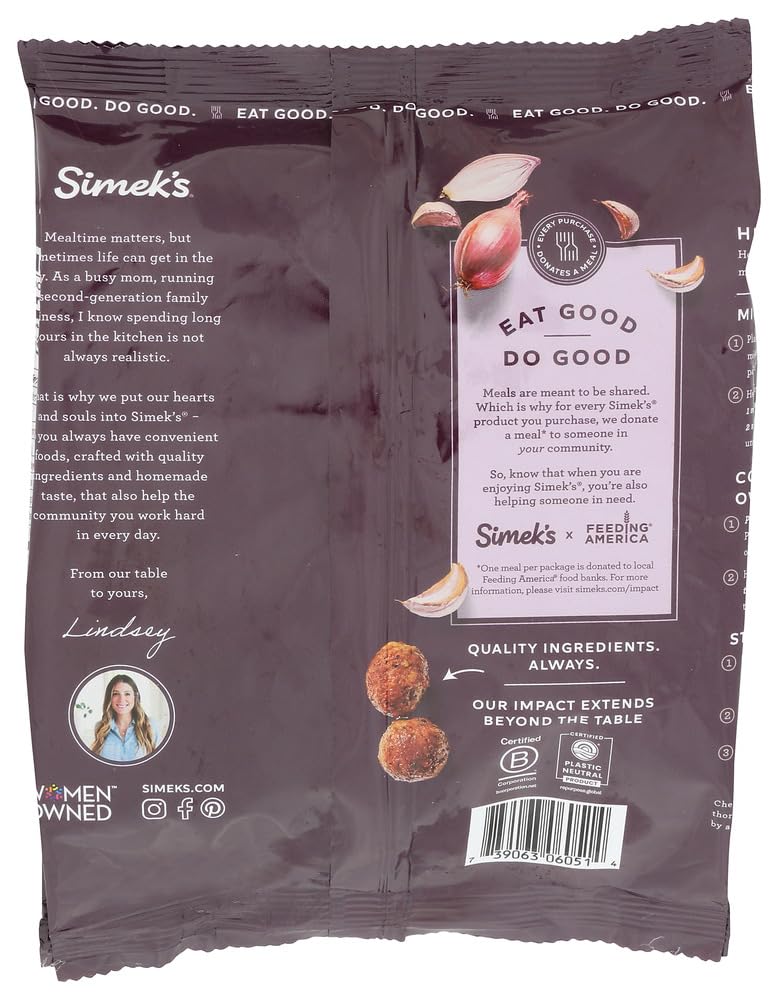SimekS Original Beef Meatballs, 12 Oz