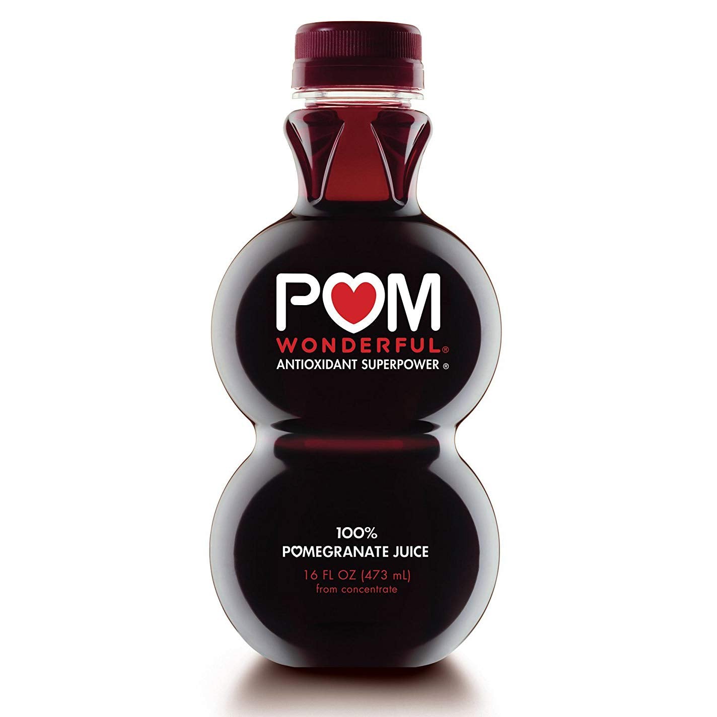 Pom Wonderful 100% Pomegranate Juice, 16 Fl Oz Bottle