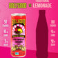 Bollygood Sparkling Lemonade, Lemon Pomegranate Cardamom, Indian Inspired Beverage Nimbu Pani, No Artifical Colors Or Flavors, N