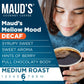 Maud'S Decaf Medium Dark Roast Coffee Pods, 100 Ct | Mellow Mood Blend | 100% Arabica Medium Dark Roast Decaffeinated Coffee | S