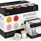 Bestpresso Coffee, Variety Pack Single Serve K-Cup Pods, 96 Count. Includes Breakfast, Colombian, Donut And Italian (Compatible With 2.0 Keurig Malt-Inspired) 8 Packs Of 12 Cups