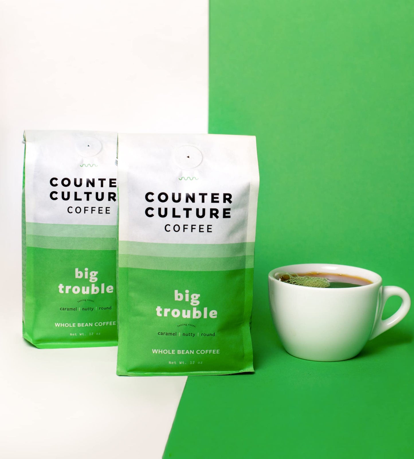 Counter Culture Whole Bean Coffee Big Trouble 12 Oz (Pack Of 2)