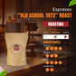 Nicoletti Coffee Old School 1972 Espresso Roast 12oz Whole Beans (Made in Brooklyn NY since 1972) Fresh roasted with date.