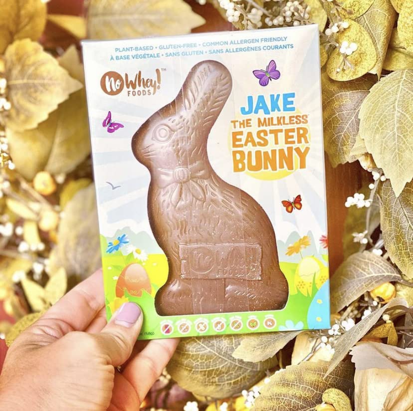 Vegan, Gluten Free Jake The Milkless Chocolate Easter Bunny | Allergy Friendly | Dairy Free, Nut Free, Peanut Free, Soy Free, Sesame Free
