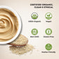 THE HOLLY TREE Organic Tahini Paste - Smooth, USDA Certified, Gluten Free, 16 oz