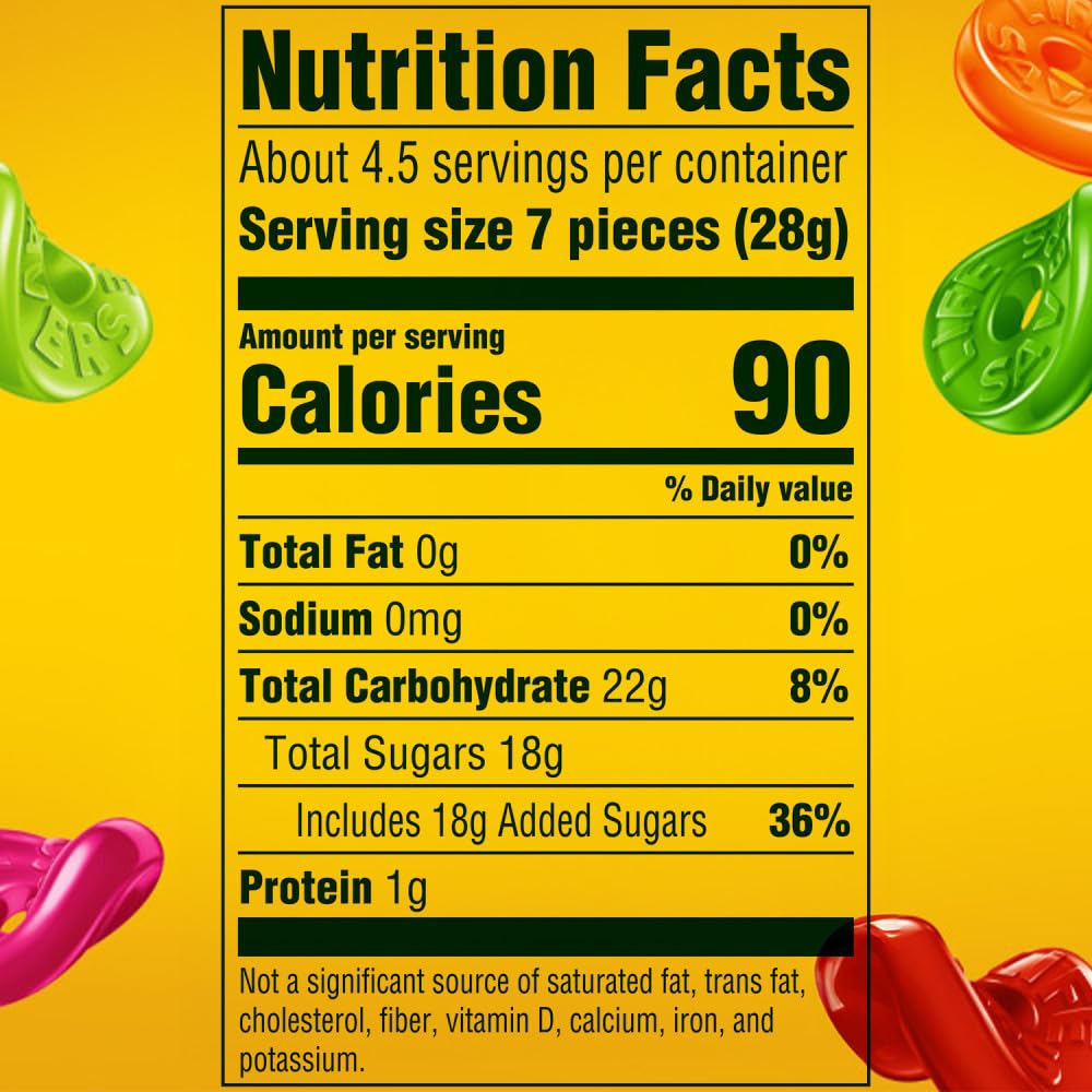 LIFE SAVERS Gummies 5 Flavors Gummy Candy Bulk Pack of 12  4.6 Oz Bags