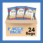 DICK & JANE EDUCATIONAL SNACKS – States & Capitals Edition, Nut-Free, 24-Pack, 1 Ounce Each