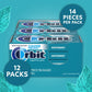 Orbit Wintermint Sugarfree Chewing Gum, 14 Pieces (Pack Of 12)
