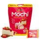 Japanese Mochi Daifuku, Strawberry Cheese Cake Flavor, No Artificial Color and flavor, Lacto Vegetarian, 12 Pieces Individually 