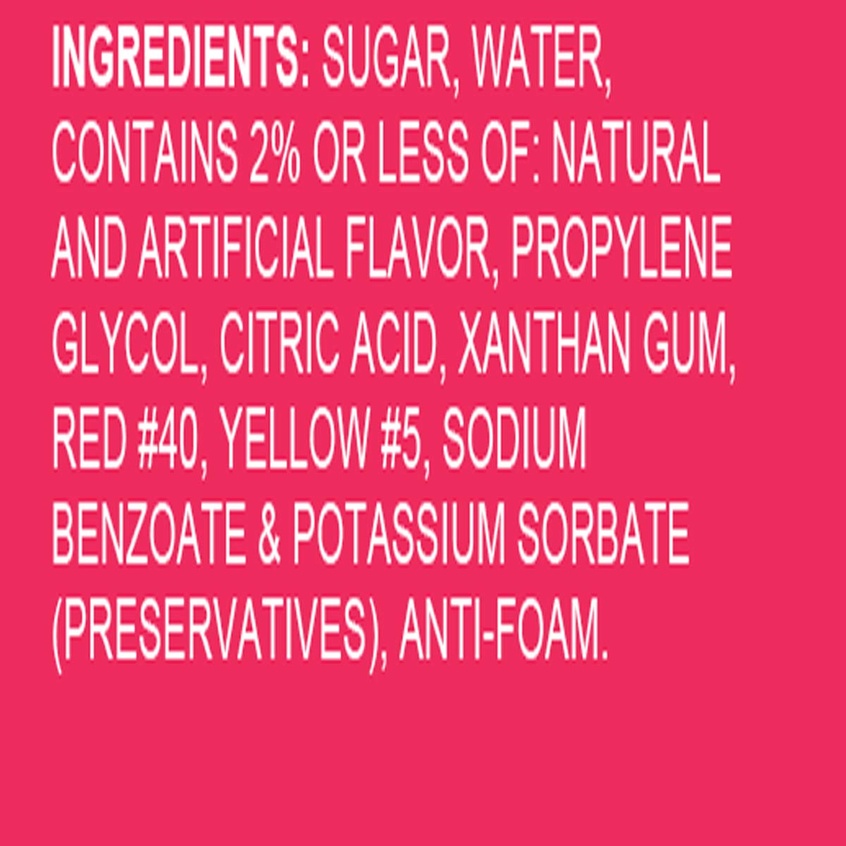 Hypothermias Shaved Ice & Snow Cone Syrup - Bpa-Free Recyclable Plastic Bottle Quart (32 Fl. Oz) - Watermelon - Non-Gmo 100% Pur