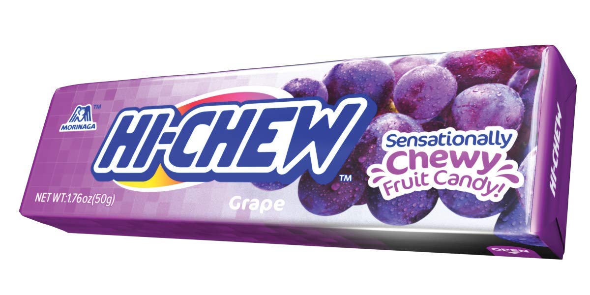 Hi-Chew Stick Grape, 1.76 Ounce (Pack Of 10)