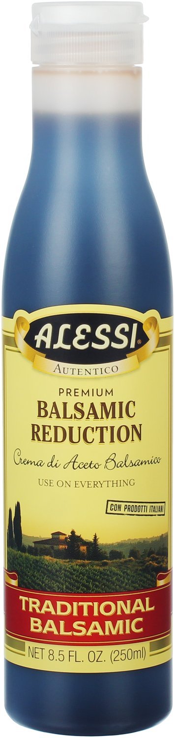 Alessi Balsamic Vinegar Reduction, Autentico from Italy, Ideal on Caprese Salad, Fruits, Cheeses, Meats, Marinades, Traditional 