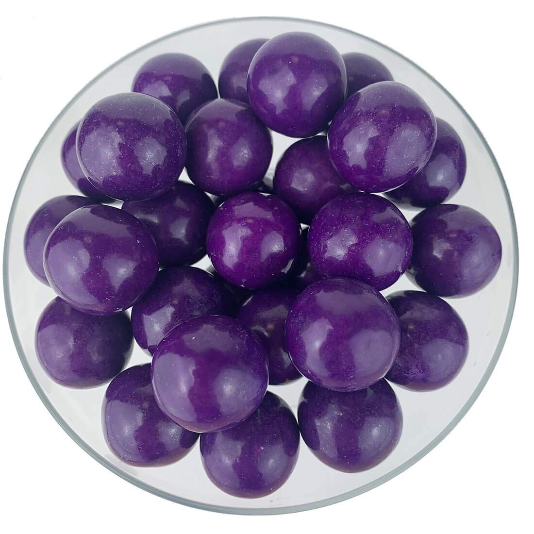 Color It Candy Purple 1 Inch Gumballs 2 Lb Bag - Perfect For Table Centerpieces, Weddings, Birthdays, Candy Buffets, & Party Favors.