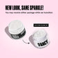 Fancy Sprinkles Rhinestone Silver Bulk Premium Edible Glitter, 100% Edible Glitter For Sparkling Food & Drinks No Taste Or Textu
