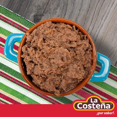 La Costea Refried Black Beans, 20.5 Ounce Can (Pack Of 6)